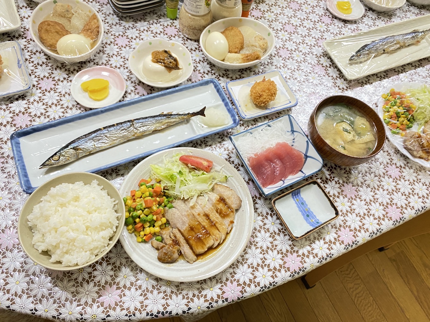 夕食